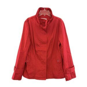 Fabulous Bright Red Elliott Lauren Jacket, Size 10